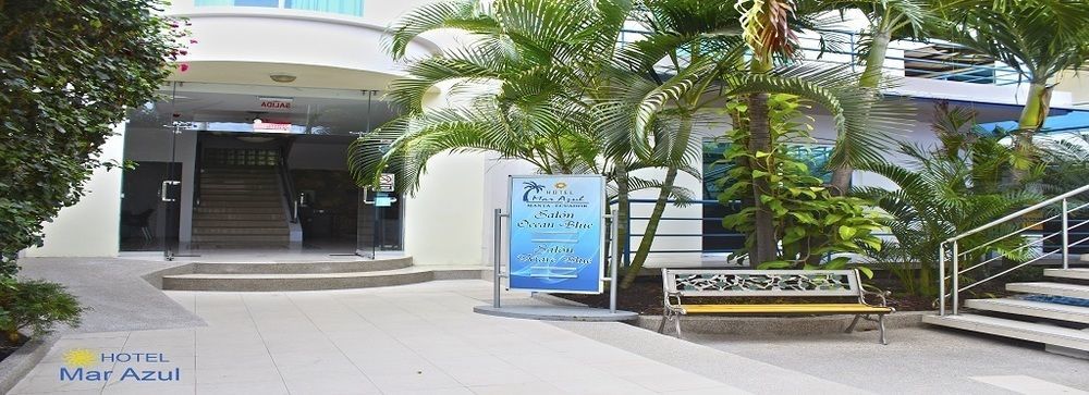 Hotel Mar Azul Манта Экстерьер фото