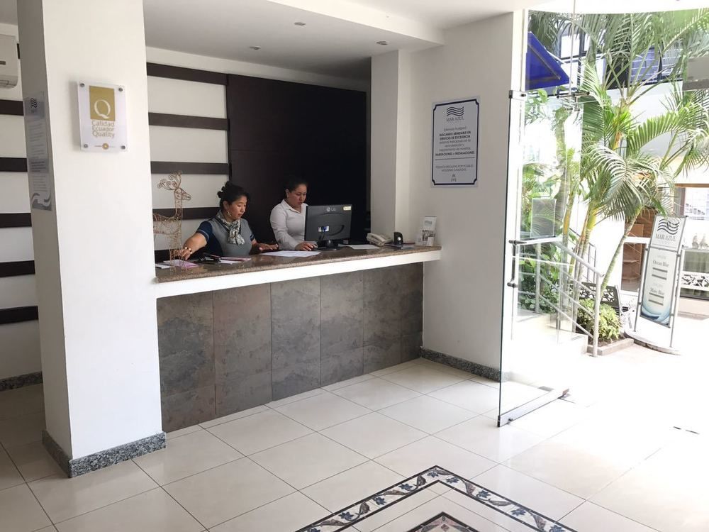 Hotel Mar Azul Манта Экстерьер фото